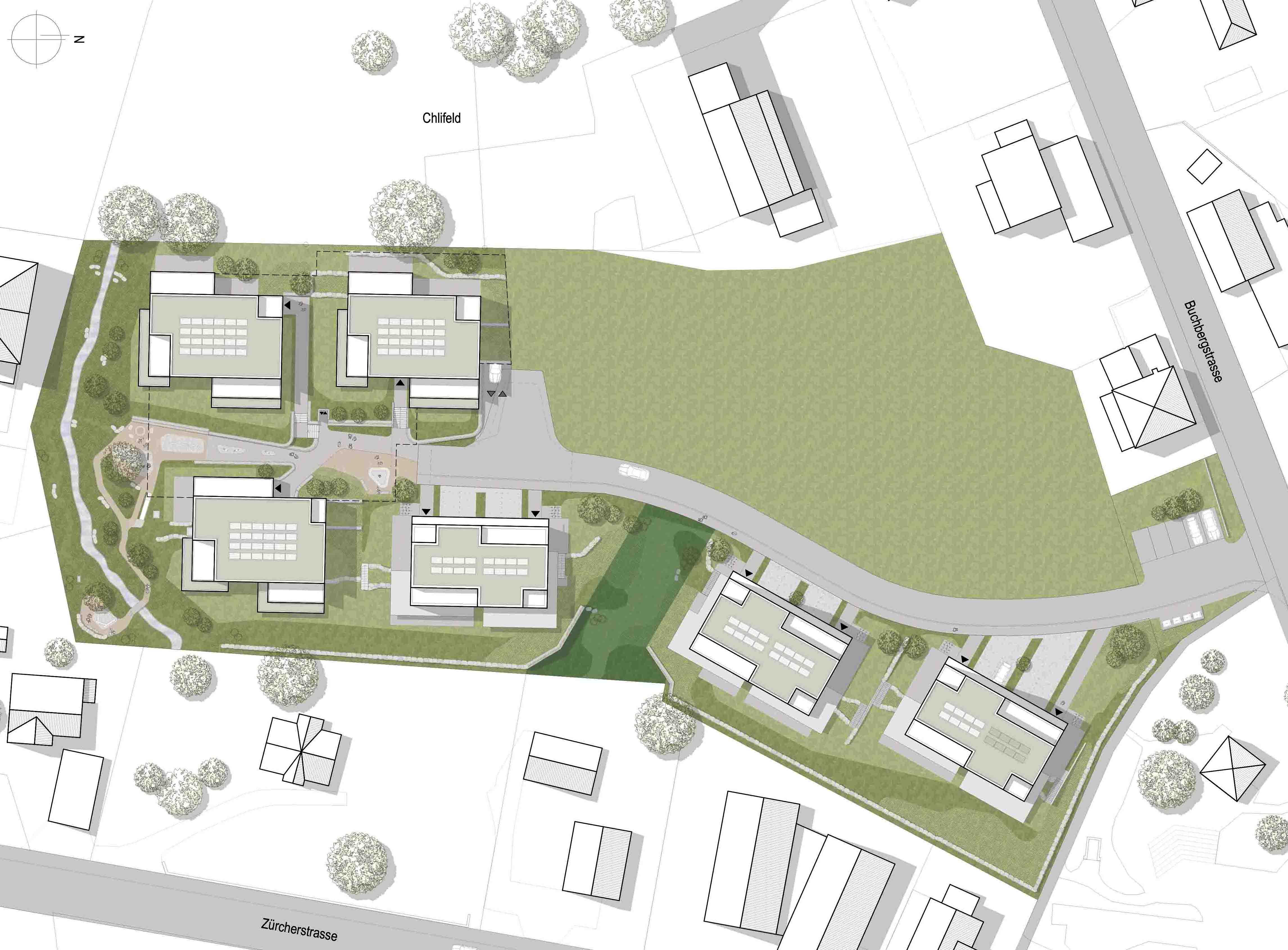 720 Grad Architekten - Wohnüberbauung Chlifeld
