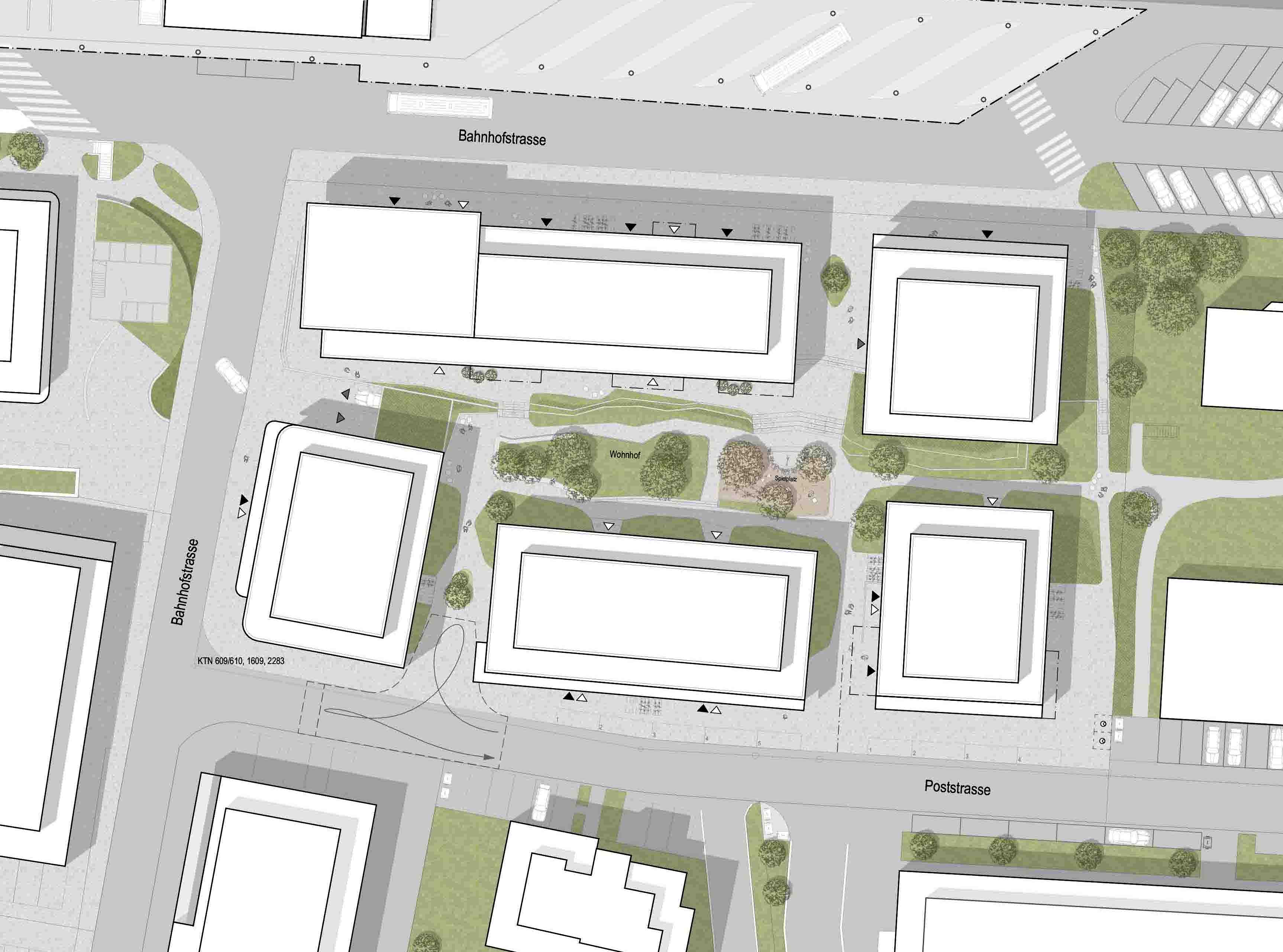 720 Grad Architekten - Arealüberbauung Zentrum Bahnhof Pfäffikon