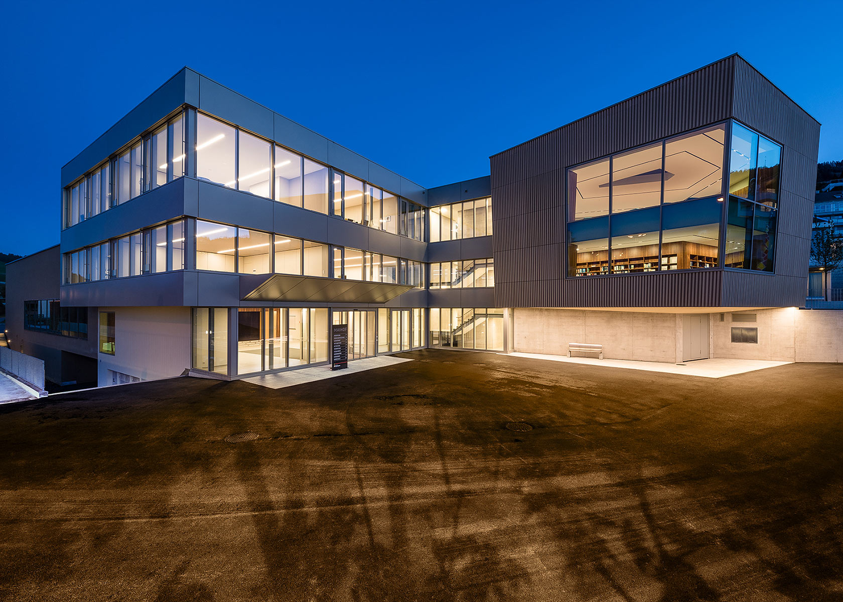 720 Grad Architekten - Bibliothek und Schulraumerweiterung