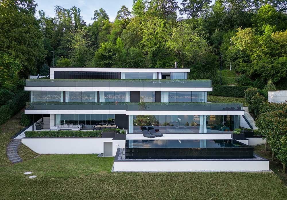 720 Grad Architekten - Wohnhaus mit Pool