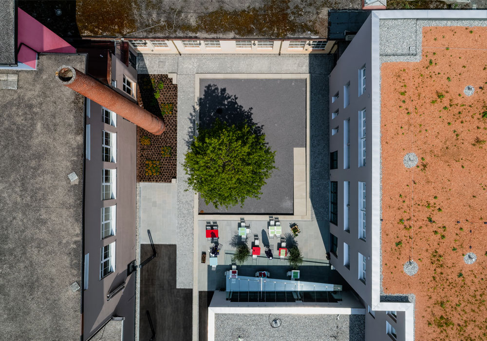 720 Grad Architekten - Innenhof Neuhof